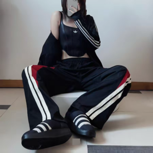 Giay Adidas Puffylette 'Black Grey' GY4559