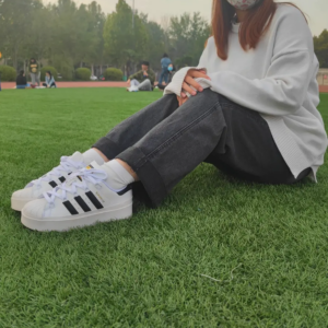 Giay Adidas Superstar Bonega 'White Black Gold Metallic' GX1840