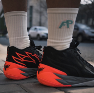 Giay Puma LaMelo Ball MB.02 'Black Sunset Glow' 378287-01