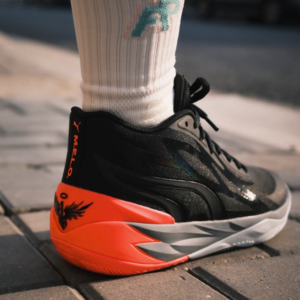 Giay Puma LaMelo Ball MB.02 'Black Sunset Glow' 378287-01