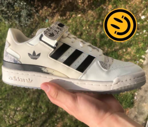 Giay Adidas Forum Low 'Black White' IG2998