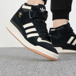 Giay Adidas Forum Mid 'Black Cream Gum' FZ6252