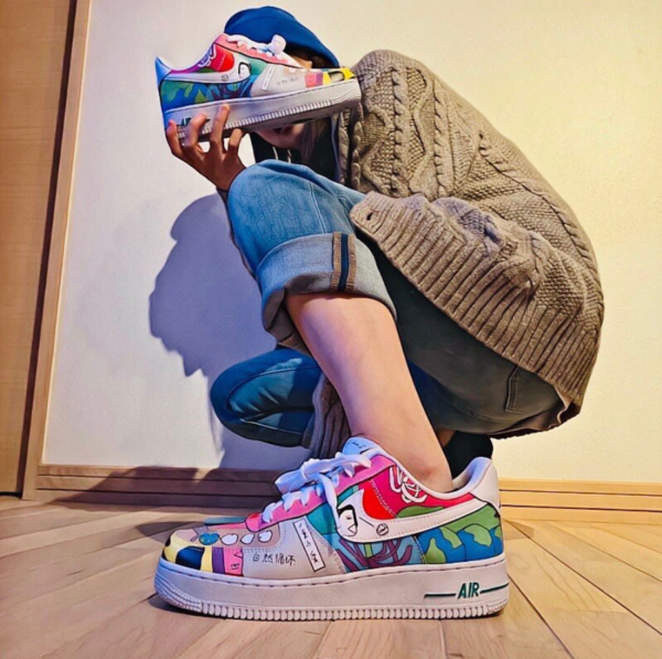 Giày Nike Air Force 1 Low x Ruohan Wang 'Multicolor' CZ3990-900 - Hình ảnh 5