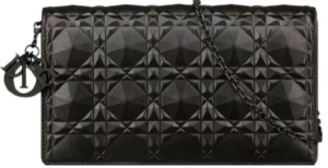 Tui Dior Lady Dior Pouch 'Black With Diamond' S0204SNEA-M900