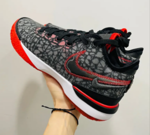 Giay Nike FaZe Clan x Zoom LeBron NXXT Gen EP 'Bred' DR8788-001