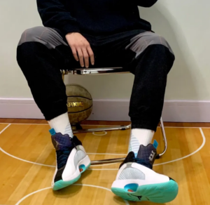 Alternative view of Giày Nike Guo Ailun x Air Jordan 35 GC PF 'Morpho' CZ8153-100