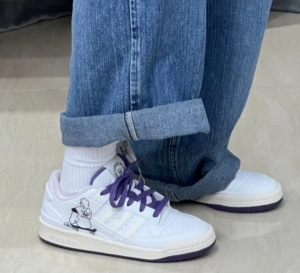 Alternative view of Giày Adidas Forum Low Cl 'White' IE2121