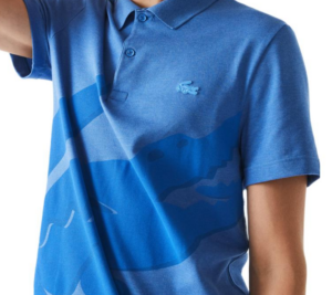 Ao Lacoste Acoste Regular Fit Stretch Organic Cotton 'Blue' PH2049-HG3