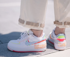Giay Nike Air Force 1 Low Shadow 'White Pink Orange' DV1364-111