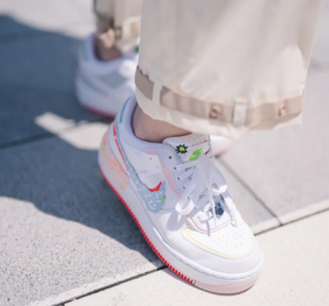 Giay Nike Air Force 1 Low Shadow 'White Pink Orange' DV1364-111