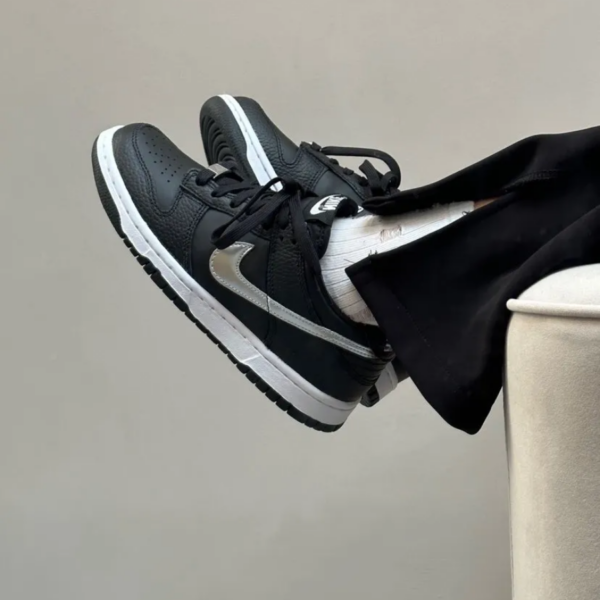 Giày Nike Dunk Low EMB GS x NBA '75th Anniversary Spurs' DC9560-001 - Hình ảnh 2