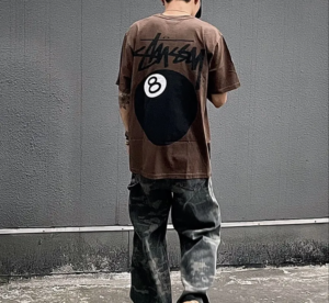 Ao Stussy 8 Ball Pigment Dyed T-Shirt 'Coffee'