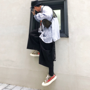 Alternative view of Giày Converse x Play Comme des Garcons Chuck 70 Ox Multi Heart Green 162976C