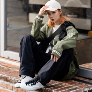 Giay Converse Chuck 70 High x CLOT 'Giant Panda' A00321C