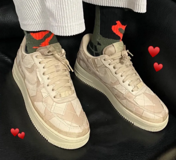 Giày Nike Air Force 1 Low Billie Eilish 'Mushroom' DQ4137-200 - Hình ảnh 4