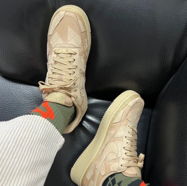 Giày Nike Air Force 1 Low Billie Eilish 'Mushroom' DQ4137-200 - Hình ảnh 3