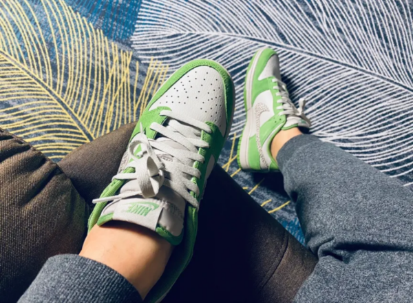 Giày Nike Dunk Low 'Safari Swoosh Chlorophyll' DR0156-300 - Hình ảnh 2