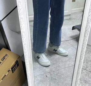 Alternative view of Giày New Balance Numeric 213 White Navy NM212FBB