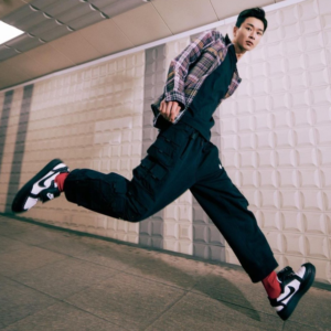 Giay Nike Kwondo 1 x G-Dragon​​​​​​​ Peaceminusone 'Panda' DH2482-101