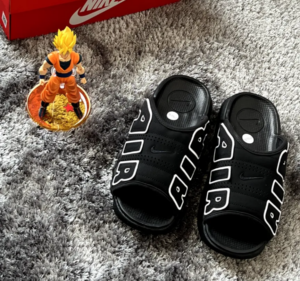 Dep Nike Air More Uptempo Slide 'Black White' DV2132-001