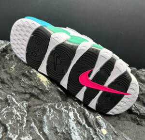 Dep Nike Air More Uptempo Slide 'White Aqua' FN3437-161