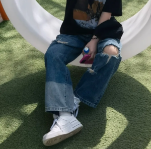 Giay Nike Air Force 1 LV8 3 GS 'Multiple Logos' CJ4092-100