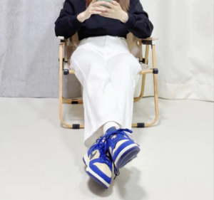 Giay Nike Dunk Low LX 'Blue Suede' DV7411-400