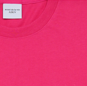 Ao Acme De La Vie Basic Logo 'Pink' ADLV-23SS-SSLBSN-PNK
