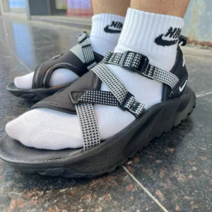 Dep Nike Oneonta Sandal 'Black Pure Platinum' DJ6603-001