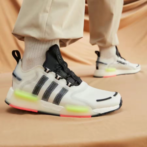 Giay Adidas NMD V3 'Crystal White Signal Green' GW3063