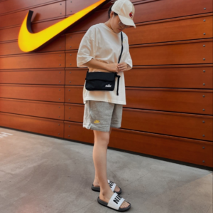 Dep Nike Offcourt Slide 'Dark Grey White' BQ4639-001