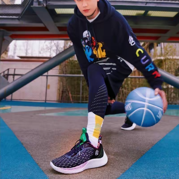 Giày Under Armour Curry Flow 9 x Sesame Street 'Street Pack' 3024248-002 - Hình ảnh 7