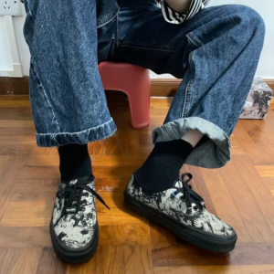 Giay Vans Authentic x Huatunan 'Year of the Tiger' VN000QERBLK