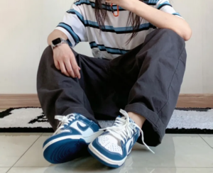 Giay Nike Dunk Low SE 'Sashiko - Industrial Blue' DV0834-101