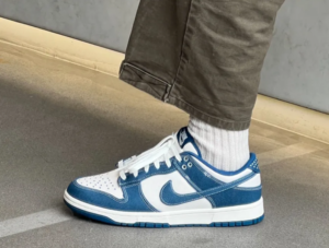 Giay Nike Dunk Low SE 'Sashiko - Industrial Blue' DV0834-101