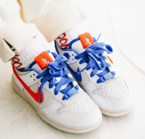 Giày Nike Dunk Low Retro Year of the Rabbit 'White Varsity Royal' FD4203-161 - Hình ảnh 3