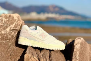 Giay New Balance 550 'Aime Leon Dore White Leather' BB550AM1