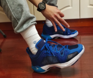 Giay Nike Air Jordan XXXVII Low PF 'Blue' DV9908-401