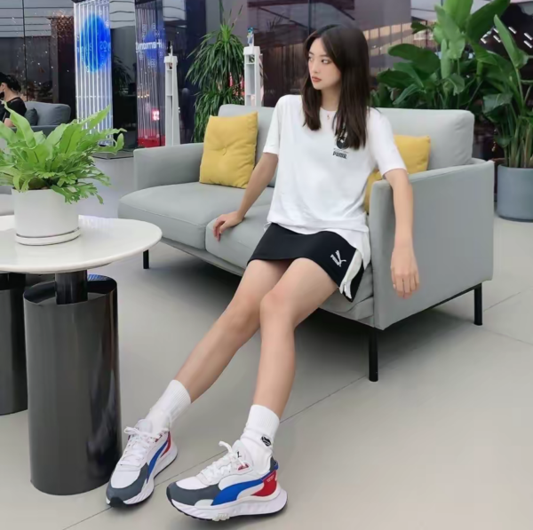 Giày Puma Wild Rider 'Rollin Ebony White' 381517-04 - Hình ảnh 9