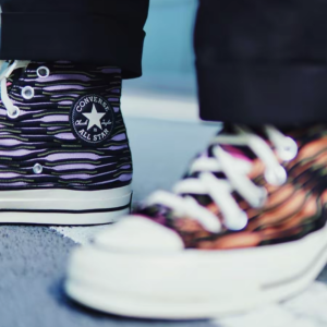 Giay Converse Chuck 70 High 'Vibrant Knit Lavender Egret' 168756C