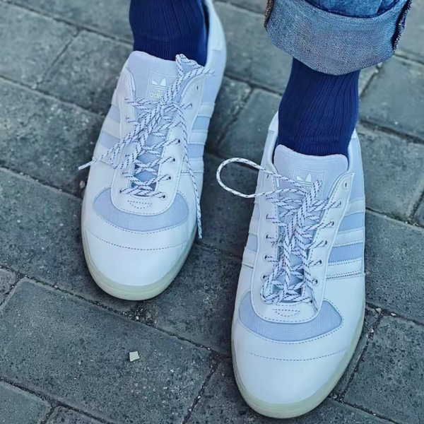 Giày Adidas Wilsy SPZL x New Order 'White Grey' FX1056 - Hình ảnh 3