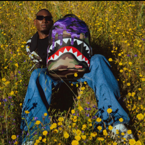 Balo Sprayground Fight Shark Side 'Purple Camo' W0845732