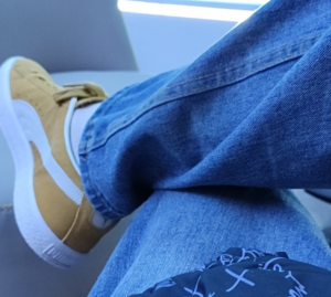 Alternative view of Giày Puma Suede Vintage 'Honey Mustard' 374921-01