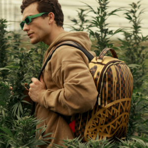 Balo Sprayground Flowing Shark Mouth 'Gold' W0815719