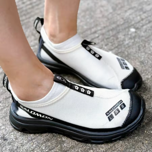 Giay Salomon RX Moc 3 x Sandy Liang 'Cream Black' L47242300