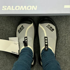 Giay Salomon RX Moc 3 x Sandy Liang 'Cream Black' L47242300