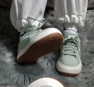 Giay Puma Suede Marshmallow Gum 'Frosty Green' 380686-07