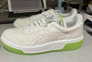 Giay Asics Court Mz Sneakers 'White Green' 1203A127-102