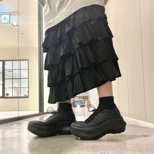 Giay Salomon Pulsar Platform x Comme Des Garcons 'Triple Black' L47195200