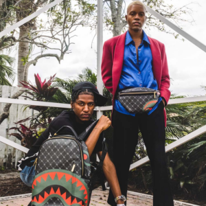 Balo Sprayground Retro Presbyopia Shark Mouth 'Black' W0735733